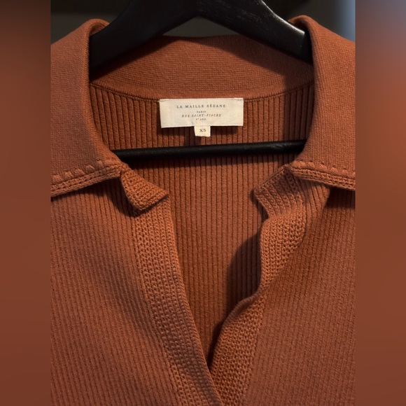 NWT. Sezane Eloy Jumper in Camel - Picture 6 of 6